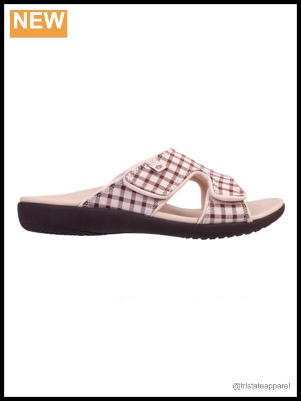 Spenco ComfortSlide Slide Sandal with Orthotic Arch Support, Non-Slip EVA